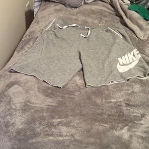Nike grey shorts. Mens large